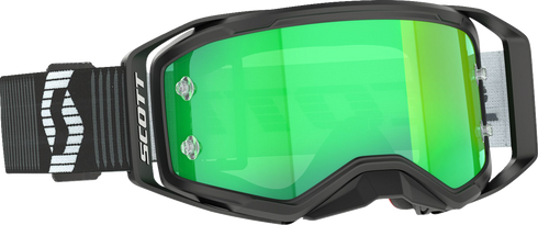 SCOTT Prospect 2.0 Goggle - Black/White - Green Chrome Works Lens 421471-1007279