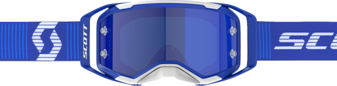 SCOTT Prospect 2.0 Goggle - Blue/White - Blue Chrome Works Lens 421471-1006349