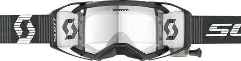SCOTT Prospect 2.0 WFS Goggle - Roll-Off - Black/White - Clear Works Lens 421474-1007113