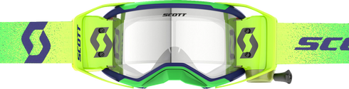 SCOTT Prospect 2.0 WFS Goggle - Roll-Off - Midnight Purple/Safety Yellow - Clear Works Lens 421474-7914113