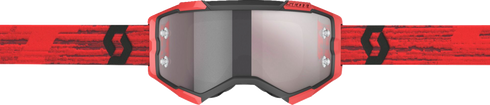 SCOTT Fury Goggle - Red - Silver Chrome Works Lens 272828-0004269