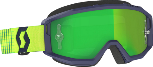 SCOTT Primal Goggle - Blue/Yellow - Green Chrome Works Lens 278597-1054279