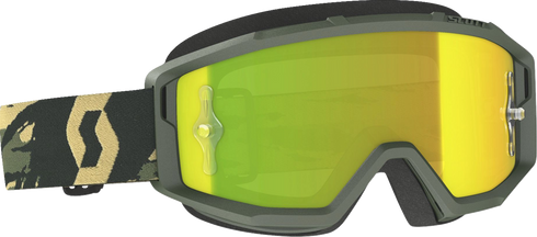 SCOTT Primal Goggle - Camo Kaki - Yellow Chrome Works Lens 278597-6800289