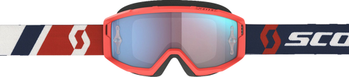 SCOTT Primal Goggle - Red/Blue - Blue Chrome Works Lens 278597-1228349