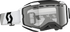 SCOTT Fury Snow Cross Goggle - Premium Black/White - Clear Lens 278605-7702043