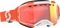 SCOTT Fury Snow Cross Goggle - Orange - Enhancer Red Chrome Lens 278605-0036312