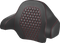 SADDLEMEN Tour Pack Backrest Pad - Honeycomb - Red Stitching - FL '14-'24 814-07-15104