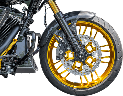 ARLEN NESS Front Fender - Cafe - 19" - Carbon Fiber - FLT '24-'25 210-017
