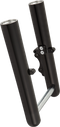 ARLEN NESS Fork Legs - Black Anodized - Smooth - Single Disc 40-532