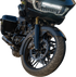 ARLEN NESS Front Fender - Fat Wrapper - 21" - Carbon Fiber - FLT '24-'25 210-031