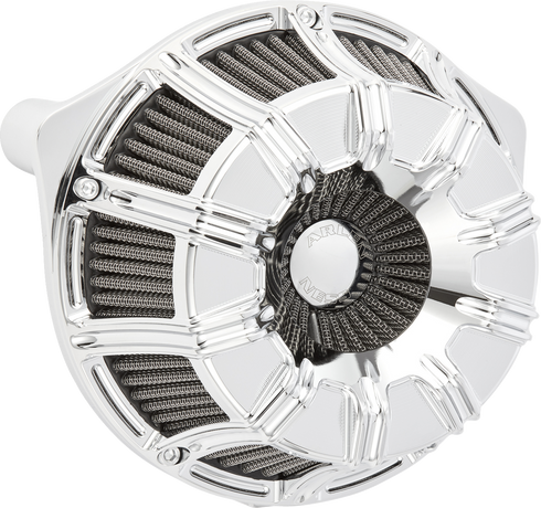 ARLEN NESS Inverted Series Air Cleaner Kit - 10-Gauge - Chrome 600-222