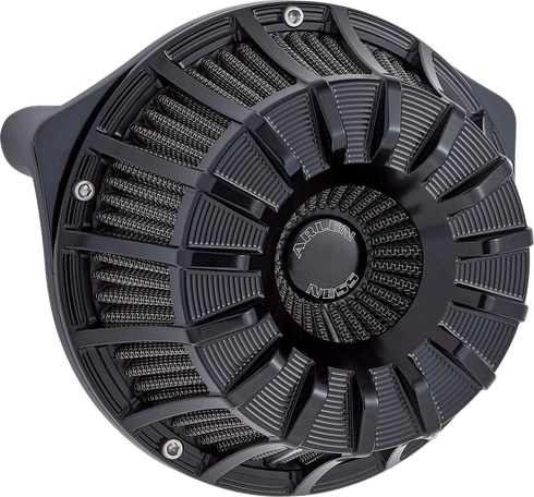ARLEN NESS Inverted Series Air Cleaner Kit - 15-Spoke - All Black 600-223
