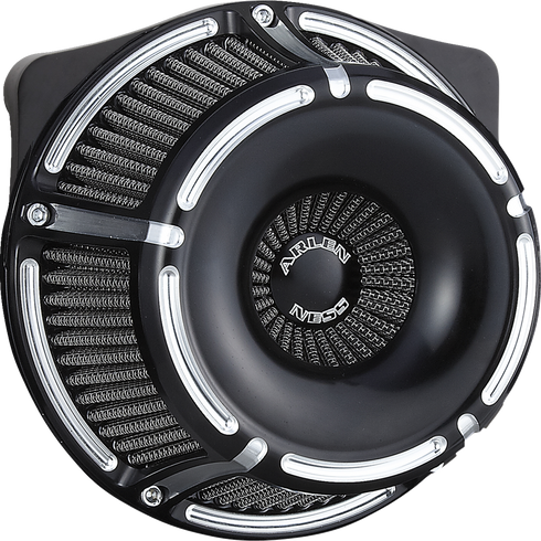 ARLEN NESS Inverted Series Air Cleaner Kit - Slot Track - Black 600-231