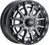 ITP Wheel - SD10 Beadlock - Front/Rear - Brushed Gray w/Black - 16x7 - 6/5.5 - 78.9 mm 1622626720B