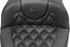 SADDLEMEN Roadsofa™ Extended Reach Seat - without Backrest - Carbon Fiber - Lattice Stitch - FLTR/FLHX '23-'24 823-07-20700
