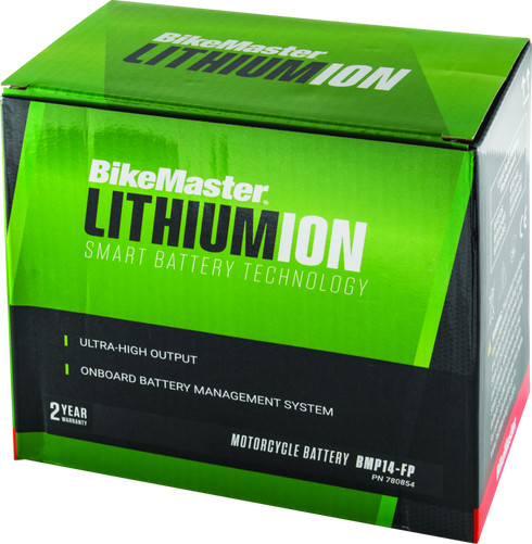 BikeMaster Lithium Ion 2.0 Battery - BMP14-FP