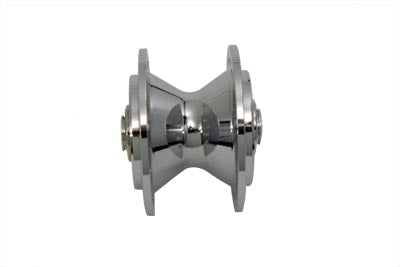 V-Twin Chrome Front Wheel Hub - 45-0292