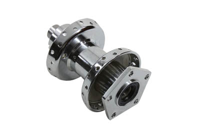 V-Twin Chrome Front Wheel Hub - 45-0293