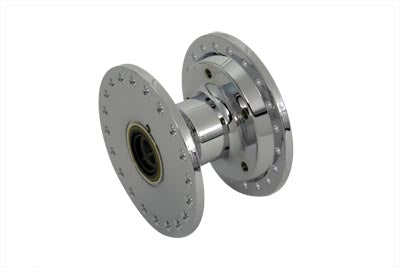 V-Twin Chrome Front Wheel Hub - 45-0297
