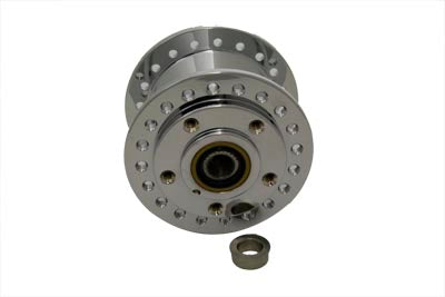V-Twin Chrome Front Wheel Hub - 45-0310