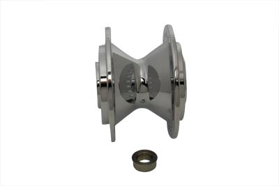 V-Twin Chrome Front Wheel Hub - 45-0310