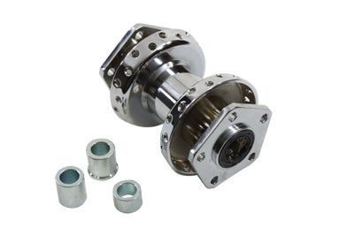V-Twin Chrome Front Wheel Hub - 45-0326