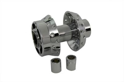 V-Twin Chrome Front Wheel Hub - 45-0329
