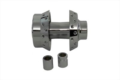 V-Twin Chrome Front Wheel Hub - 45-0329