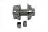 V-Twin Chrome Front Wheel Hub - 45-0329