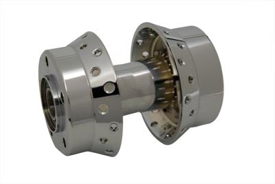 V-Twin Chrome Rear Wheel Hub 1 inch Bearings - 45-0333