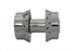 V-Twin Chrome Front Wheel Hub with 1 inch Bearings - 45-0336