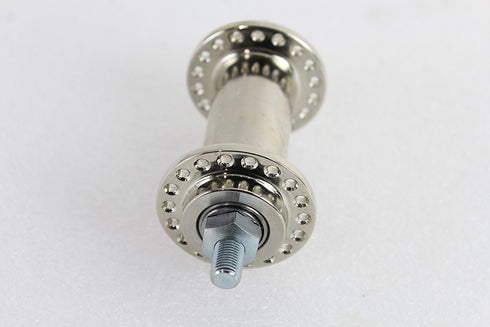 V-Twin Eclipse Front Hub Nickel Plated - 45-0453