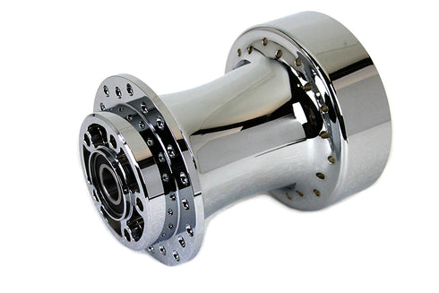 V-Twin Chrome Wheel Hub 25mm Bearings - 45-0474