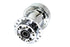 V-Twin Chrome Wheel Hub 25mm Bearings - 45-0474