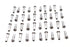 V-Twin Spoke 40 Piece Chrome Nipple Set - 45-0521