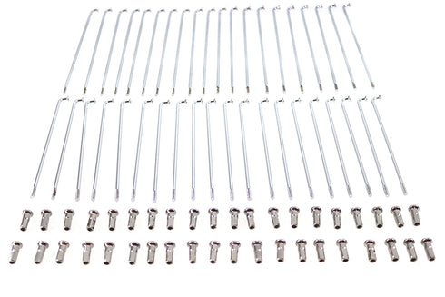 V-Twin 18 inch Spoke Set Chrome - 45-0555