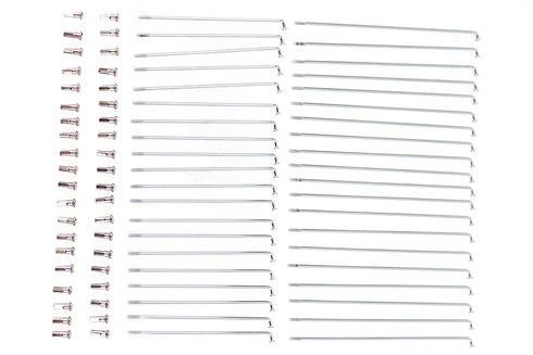 V-Twin 18 inch Spoke Set Chrome - 45-0555