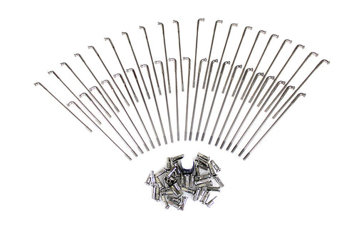 Buchanan Spoke Indian Stainless Steel 16 inch Spoke Set - 45-0678