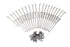 Buchanan Spoke Indian Stainless Steel 16 inch Spoke Set - 45-0678