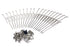 Buchanan Spoke Indian Stainless Steel 16 inch Spoke Set - 45-0678