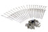 Buchanan Spoke Indian Stainless Steel 16 inch Spoke Set - 45-0678