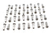 V-Twin Spoke 40 Piece Stainless Steel Nipple Set - 45-0680