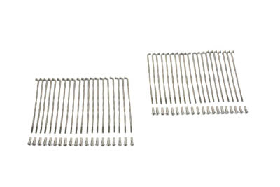 V-Twin Stainless Steel 16 inch Spoke Set Twirled Type - 45-0709