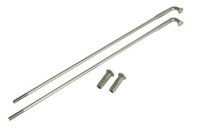 V-Twin Stainless Steel 19 inch Spoke Kit - 45-0736