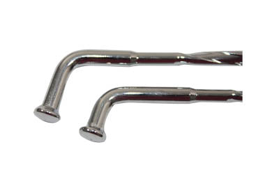 V-Twin Chrome 21 inch Spoke Set Twirled Type - 45-0751