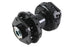 V-Twin Front and Rear Hub Assembly Black - 45-0771