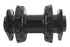 V-Twin Front and Rear Hub Assembly Black - 45-0771