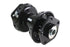 V-Twin Front and Rear Hub Assembly Black - 45-0771