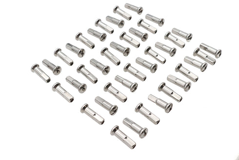 V-Twin Spoke 40 Piece Chrome Nipple Set - 45-0781