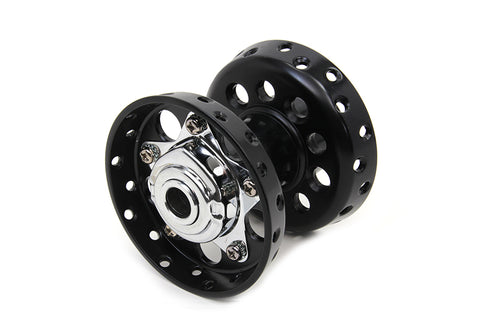 V-Twin Black Timken Bearing Wheel Hub Star Type - 45-0807